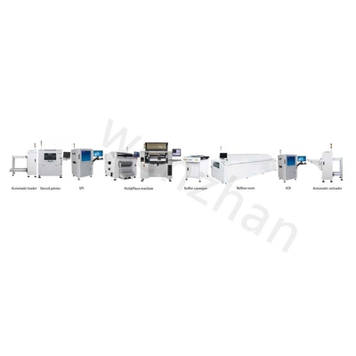 ماشین آلات تولیدی الکترونیک SMT خط اتوماتیک کامل، صفحه نمایش LED SMT خط تولید، خط تولید SMT برای صفحه نمایش LED