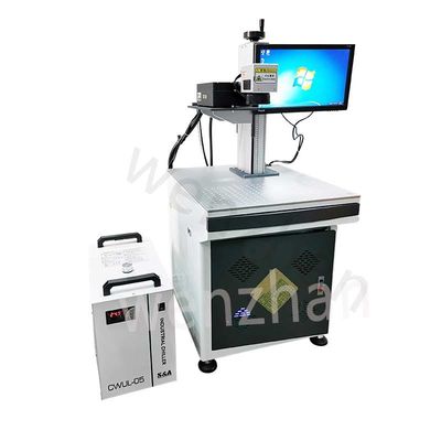 دستگاه SMT دقیق 1064nm 5W دستگاه علامت گذاری لیزر UV برای زعفر IC دانه های شیشه