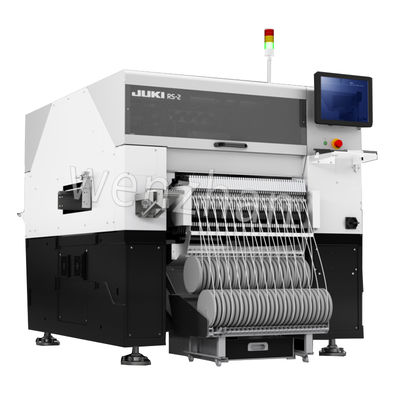 کیفیت دستگاه مونتاژ SMT JUKI 8 سر عمودی کاملا خودکار تراشه نصب کننده JUKI RS-2R SMT انتخاب و مکان ماشین کارخانه