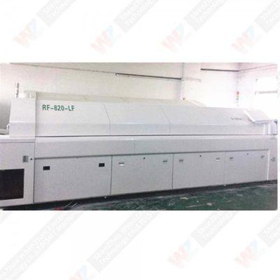 ارزان استفاده شده و دست دوم SMT 6/8/10/12 مناطق کوره reflow
