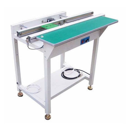 SMT 0.5m PCB بازرسی کنویر سرعت تنظیم پذیر فرون بازپرداخت PCB کنویر