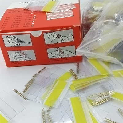 رنگ زرد SMT Double Splice Tape With Copper Clip Buckle 8mm 12mm 16mm برای جفت گیری مواد